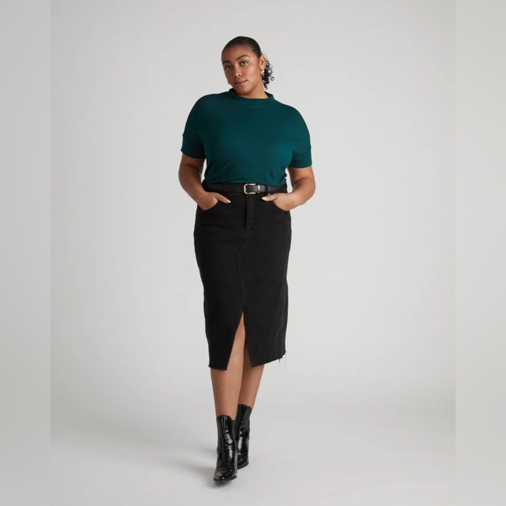 Universal Standard Petra Liquid Jersey Top